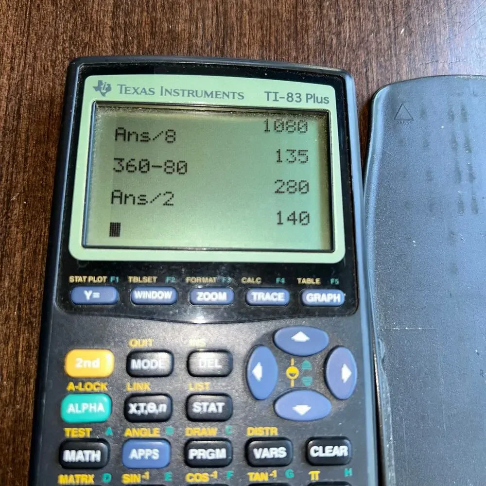 Texas Instruments TI-83 Plus Graphing Calculator - Picture 3 of 6